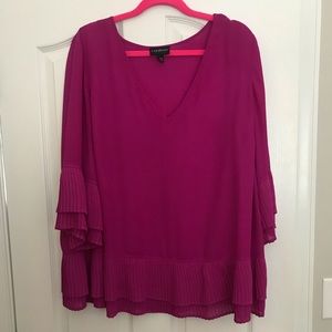 Hot pink summer blouse